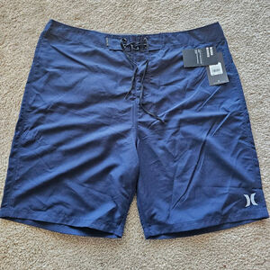 Men's Hurley One and Only 2.0 Boardshort 21", Size 38, Navy